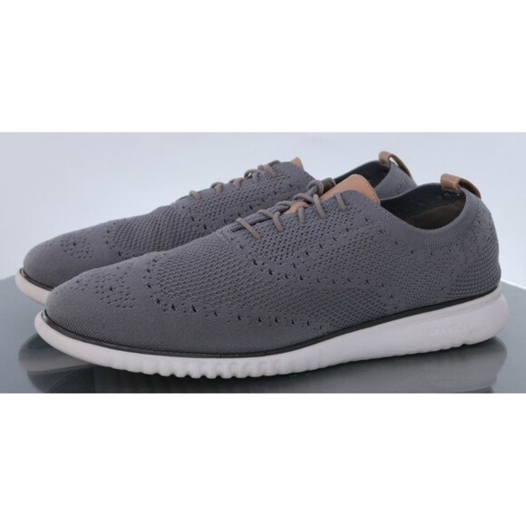 Cole Haan Zero Grand $160 Men's Wingtip Knit Lite Oxfords Shoes Size 13 M C27947